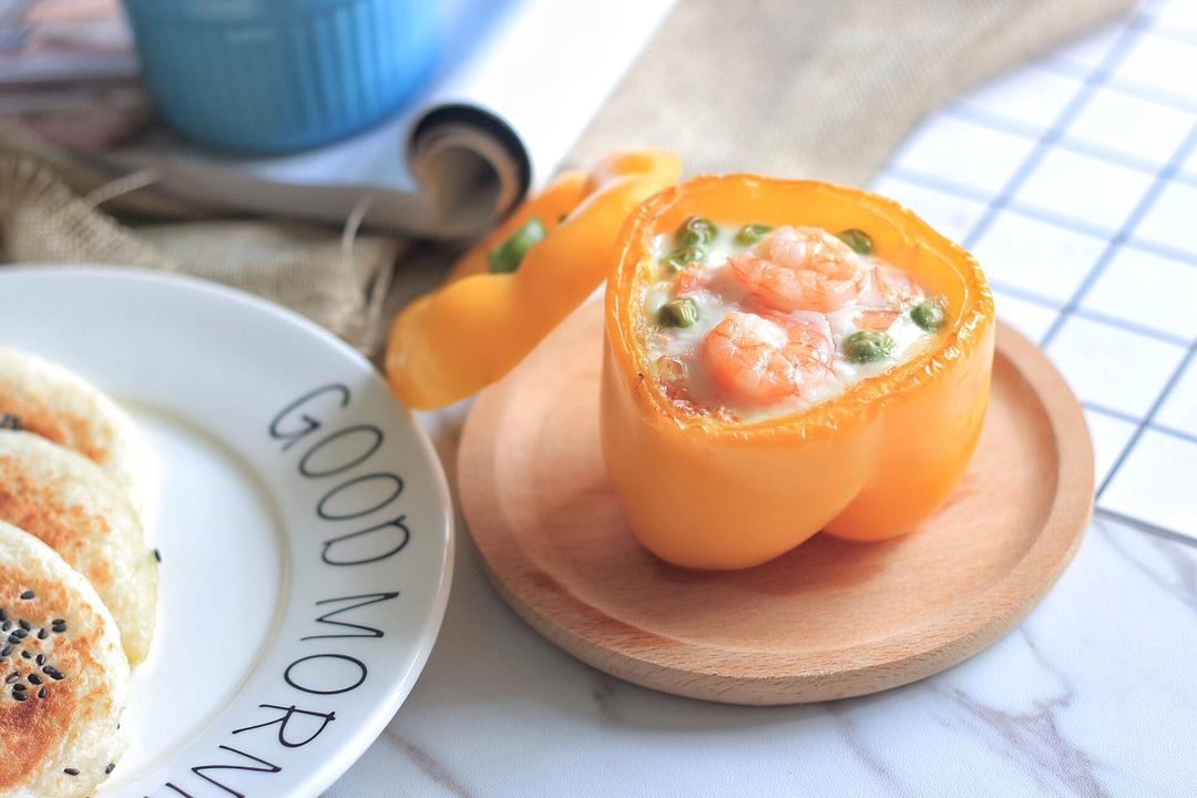 彩椒鸡蛋杯（早餐鸡蛋杯升级版）