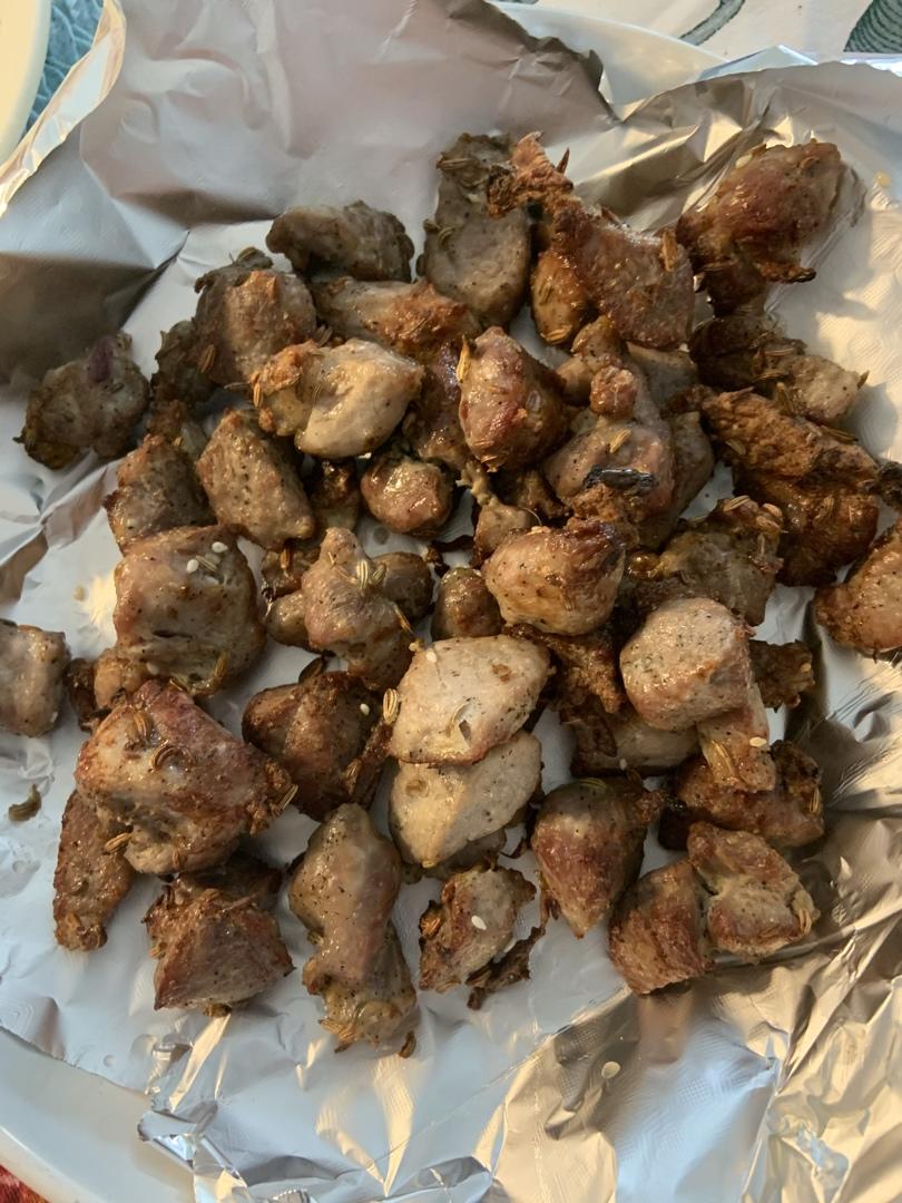 烤箱版羊肉串(绝对不亚于碳烤的烤串)