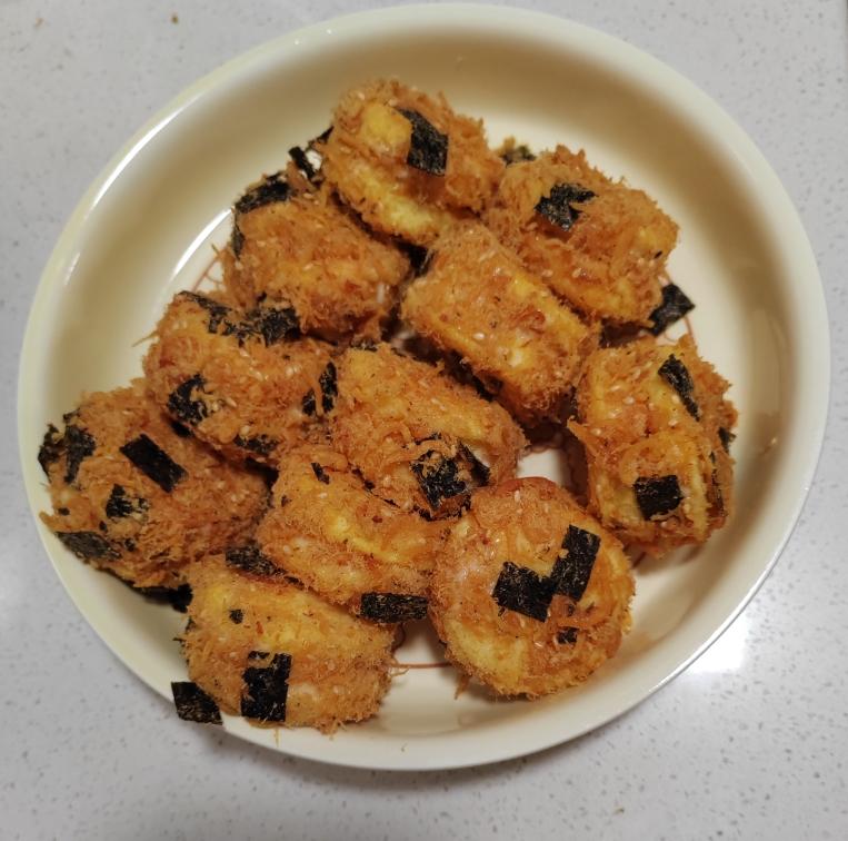 朋友都说比鲍师傅好吃的海苔肉松小贝