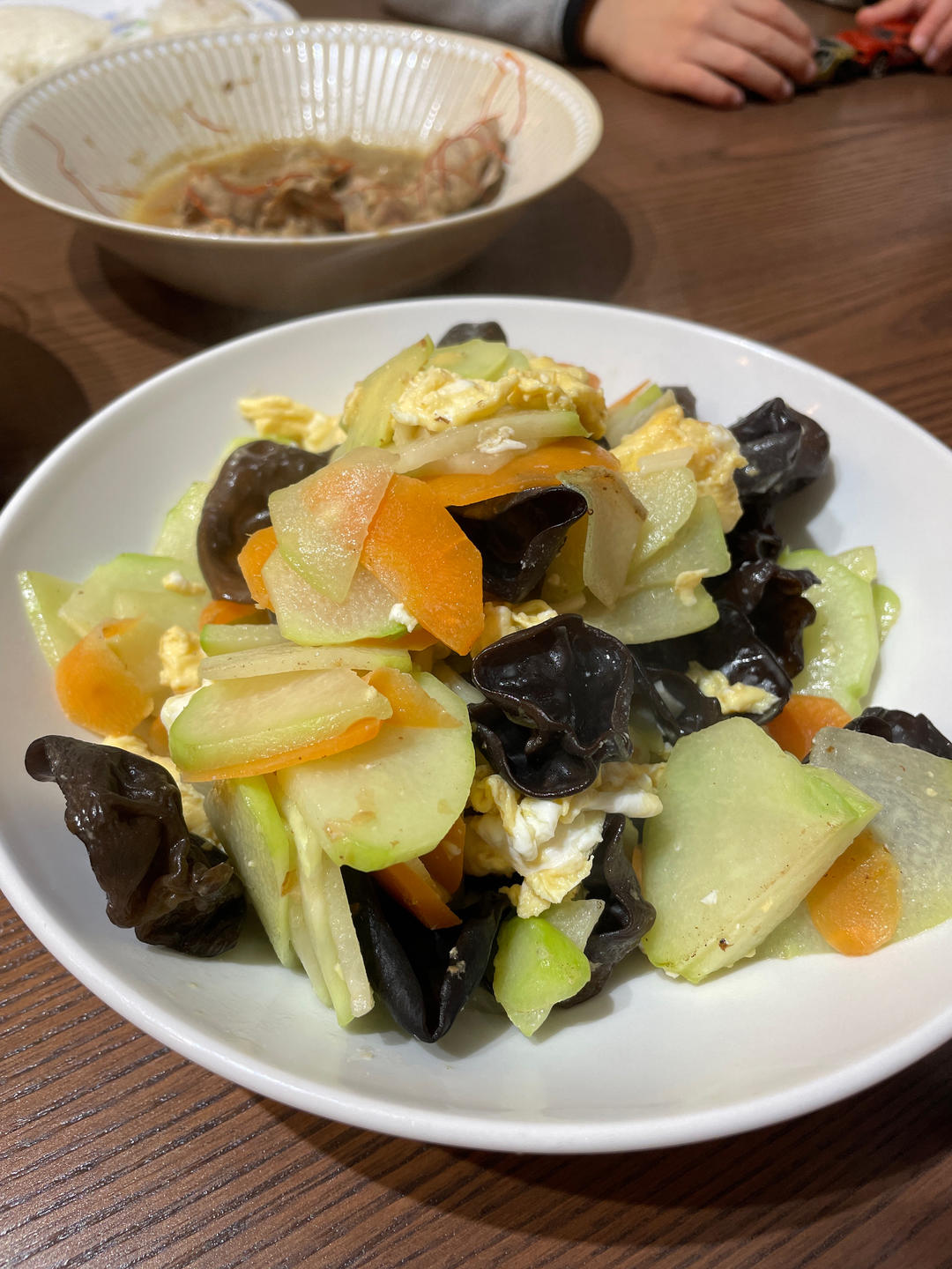 清炒佛手瓜
