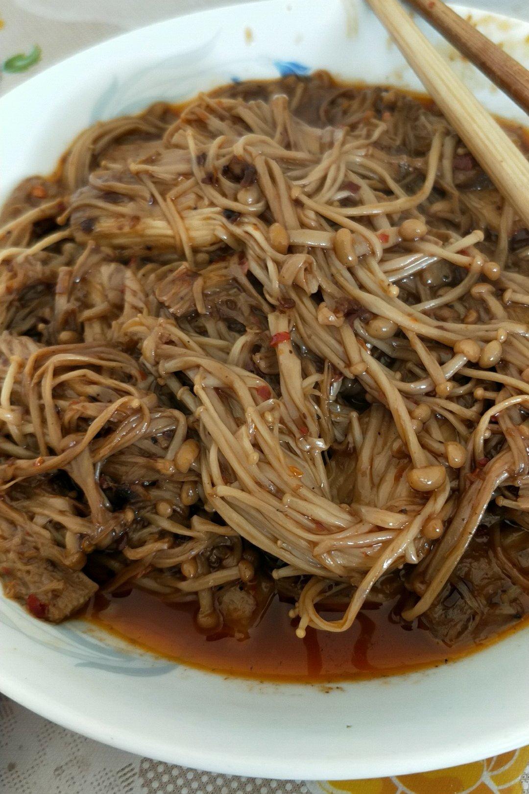 红油金针菇