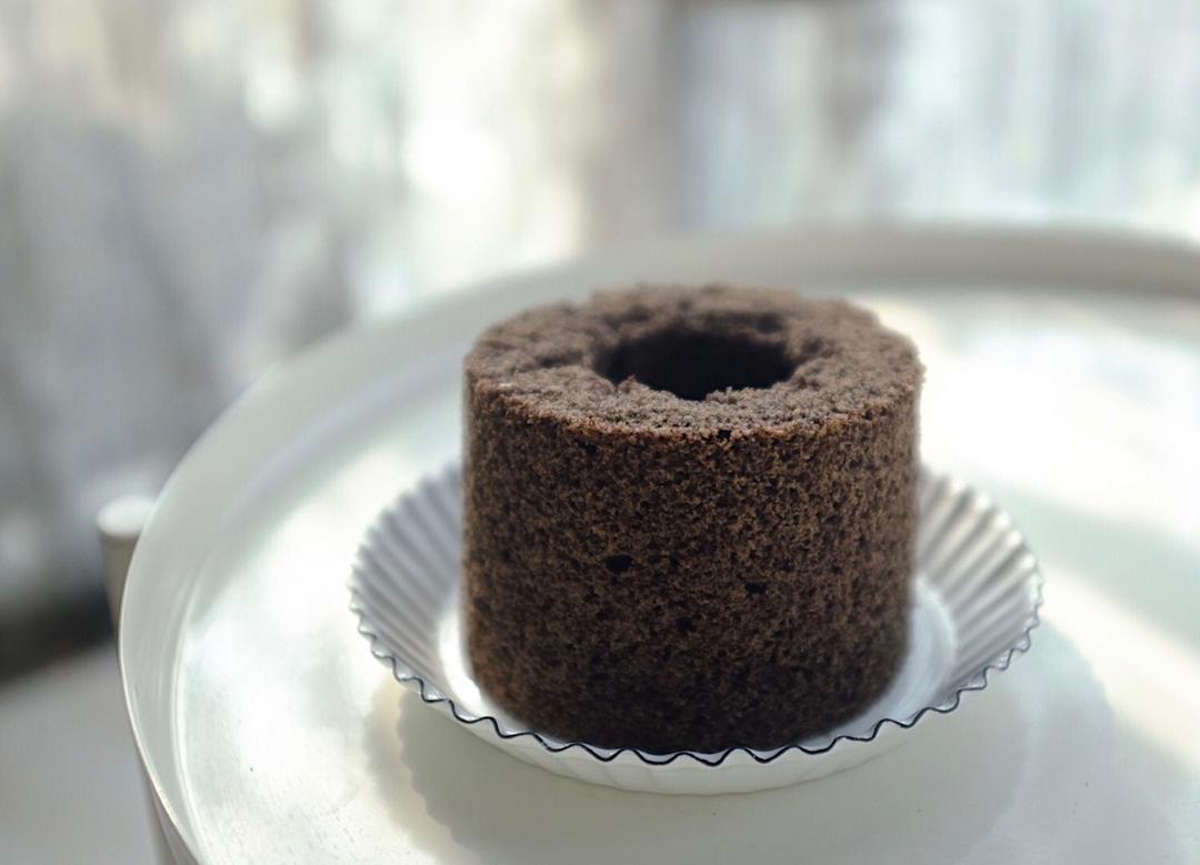 无面粉黑米戚风蛋糕