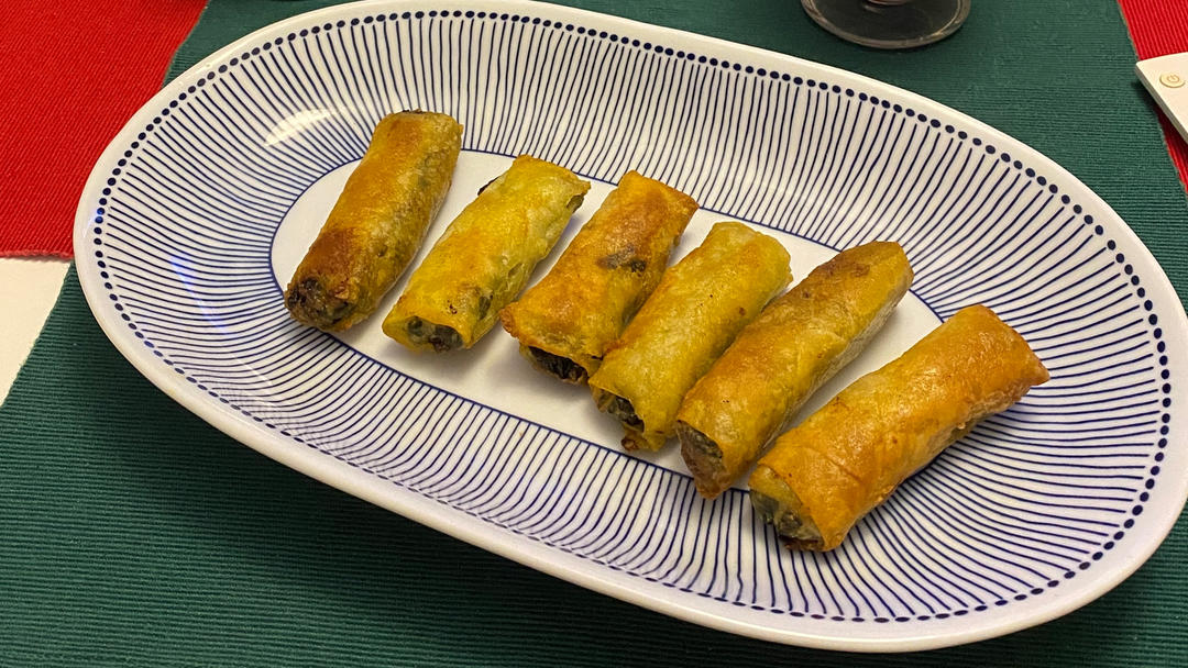 荠菜春卷