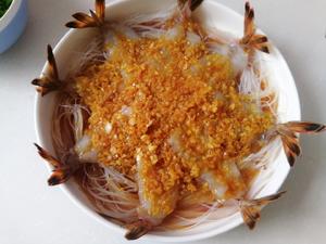蒜蓉粉丝蒸虾-黄油版的做法 步骤10