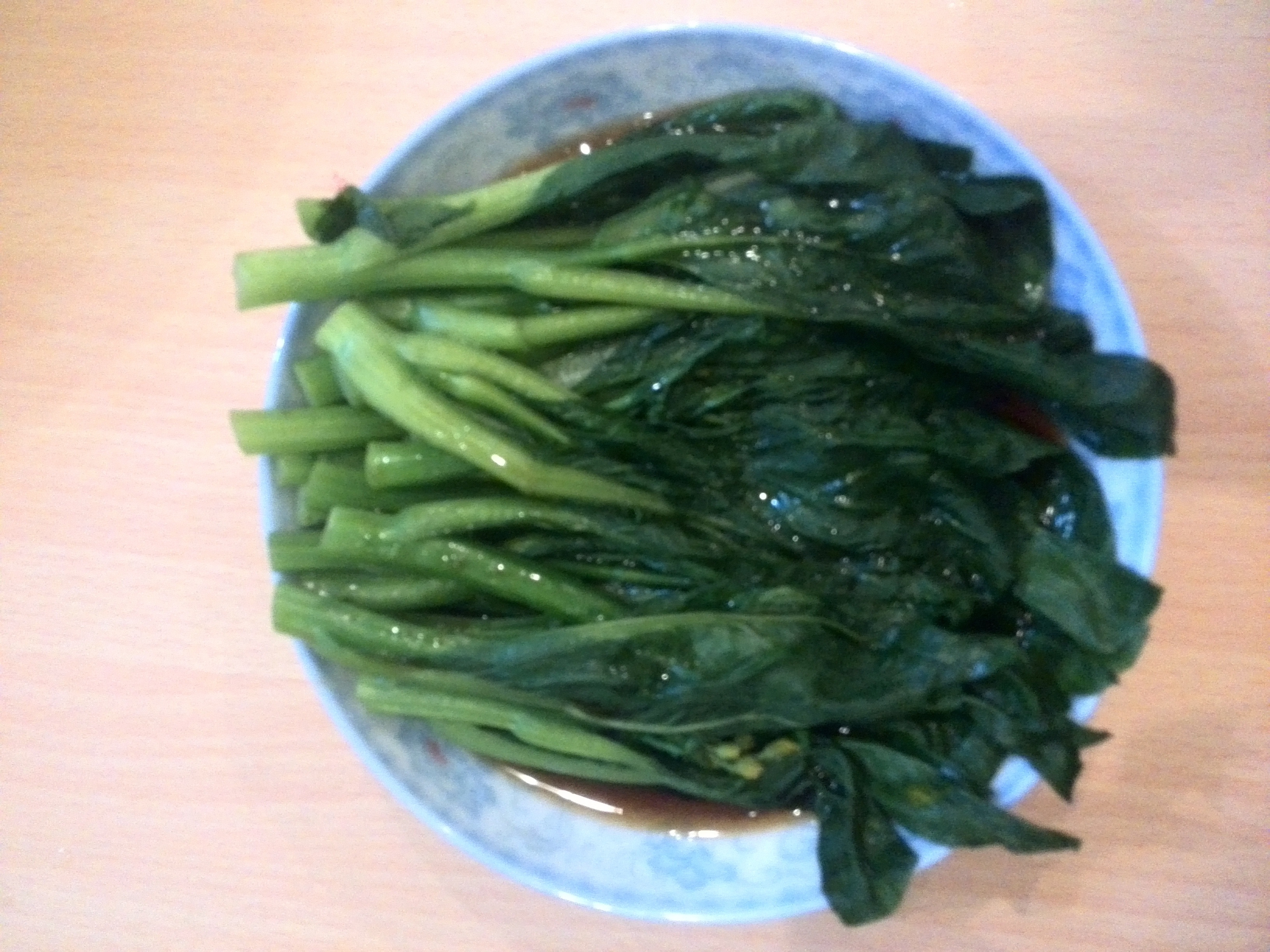 白灼菜心