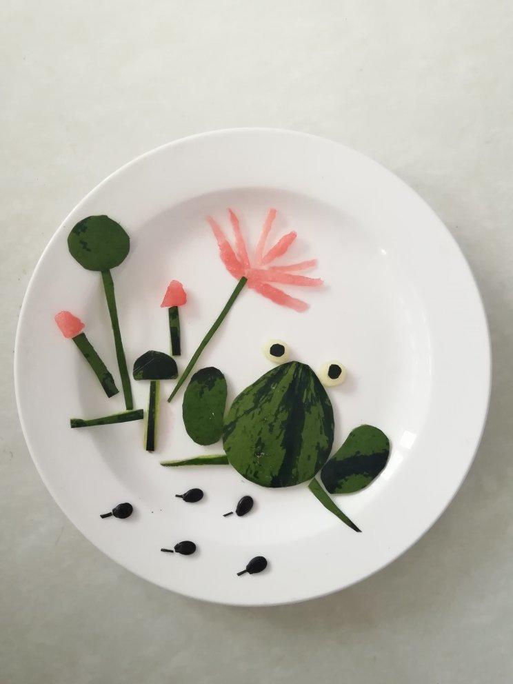 10544做的西瓜皮青蛙王子