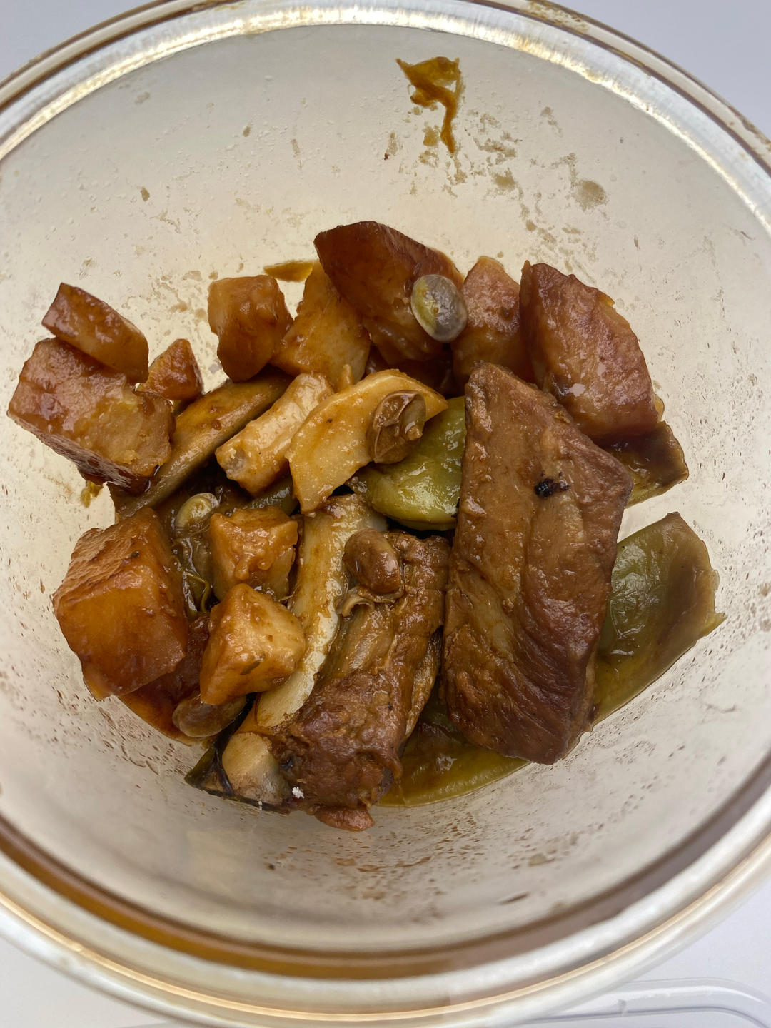 东北排骨炖豆角