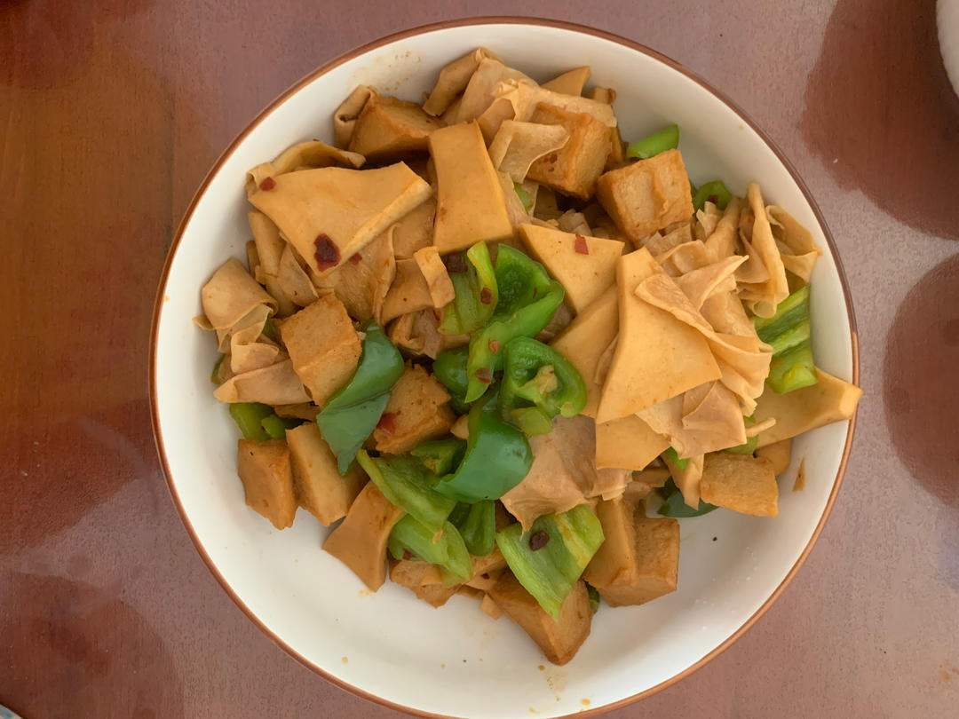 豆皮尖椒