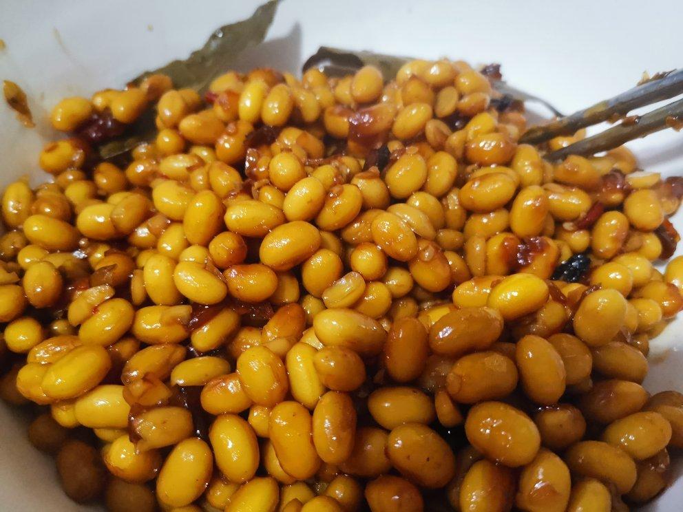 鲜香味美酱黄豆（超简单无油，可当小零食）