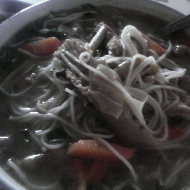 雪菜肉丝面