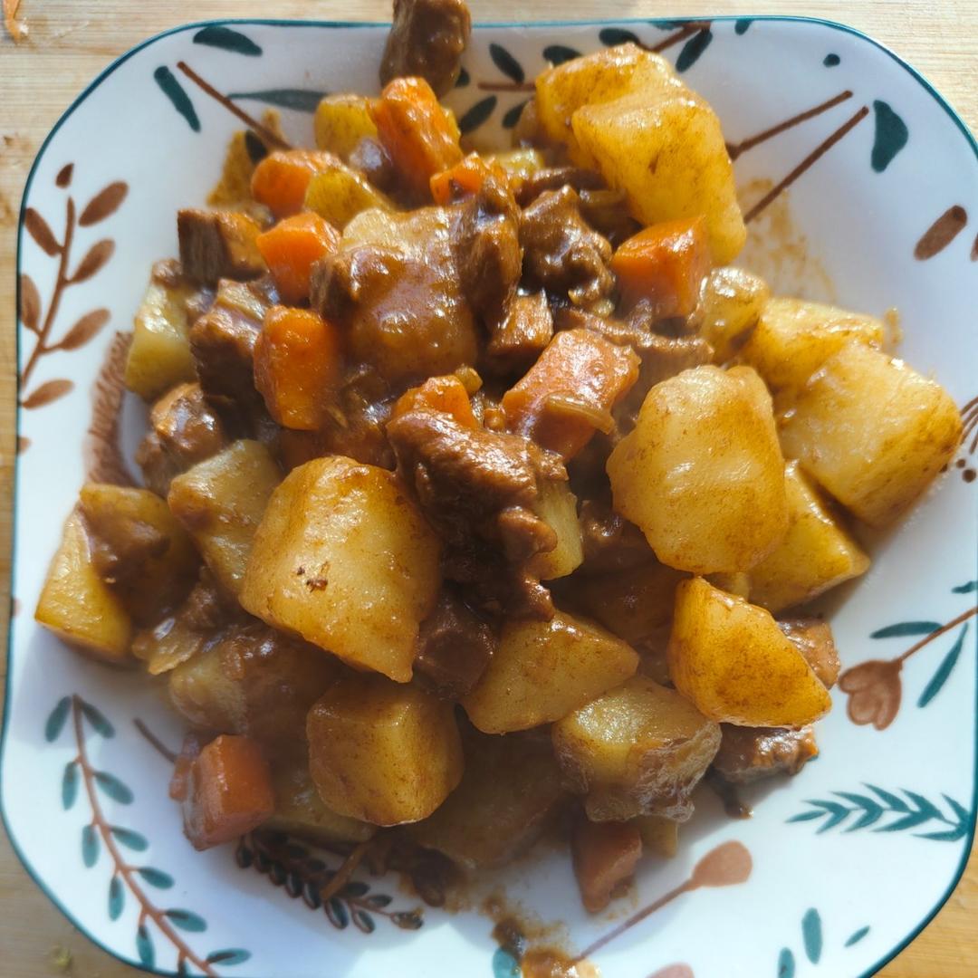 土豆炖鸡胸肉
