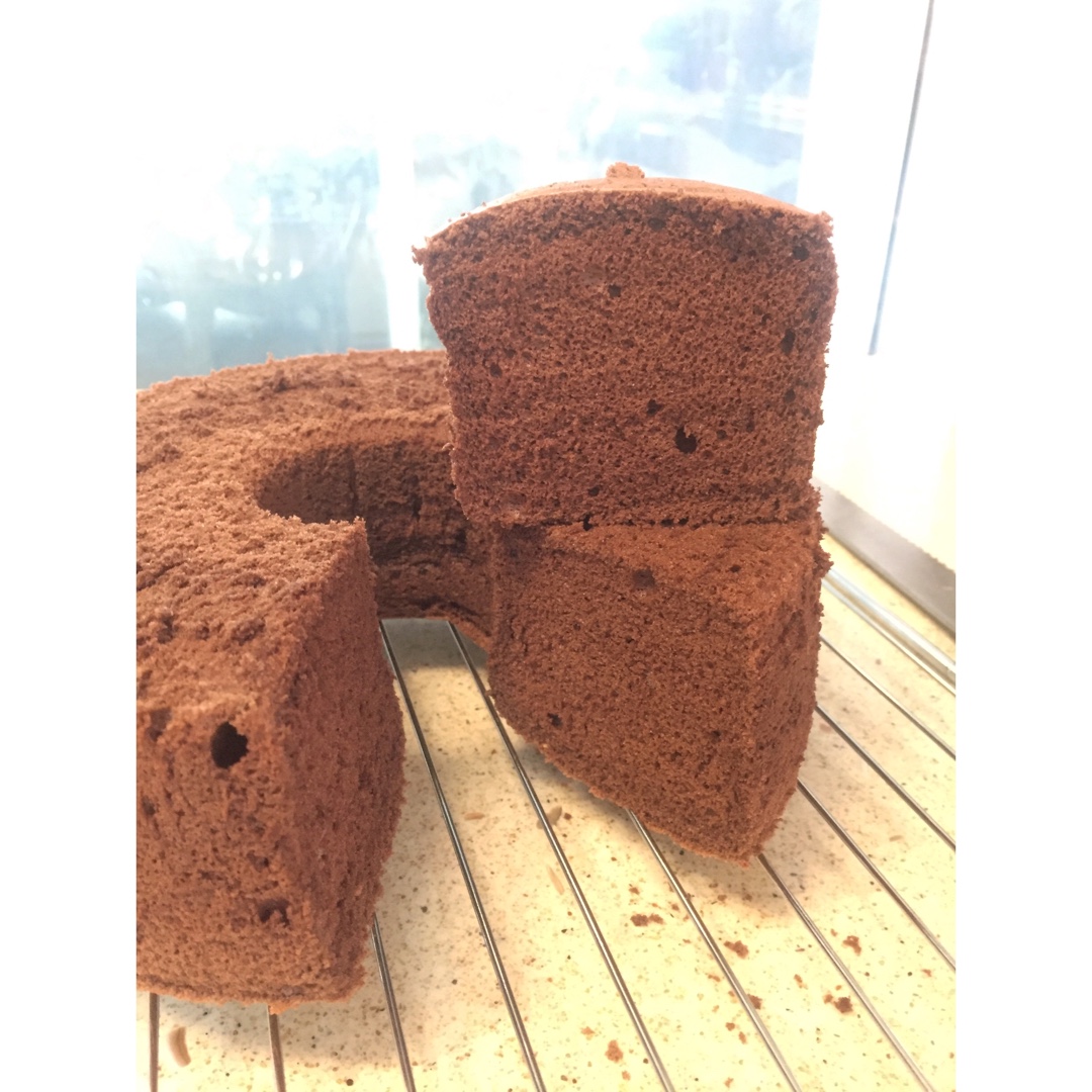 巧克力戚风蛋糕（不消泡版）第16步骤补充了换算方法