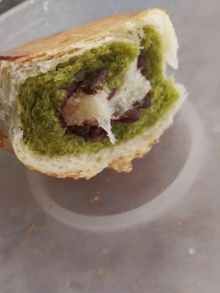 最正宗的日式抹茶红豆吐司