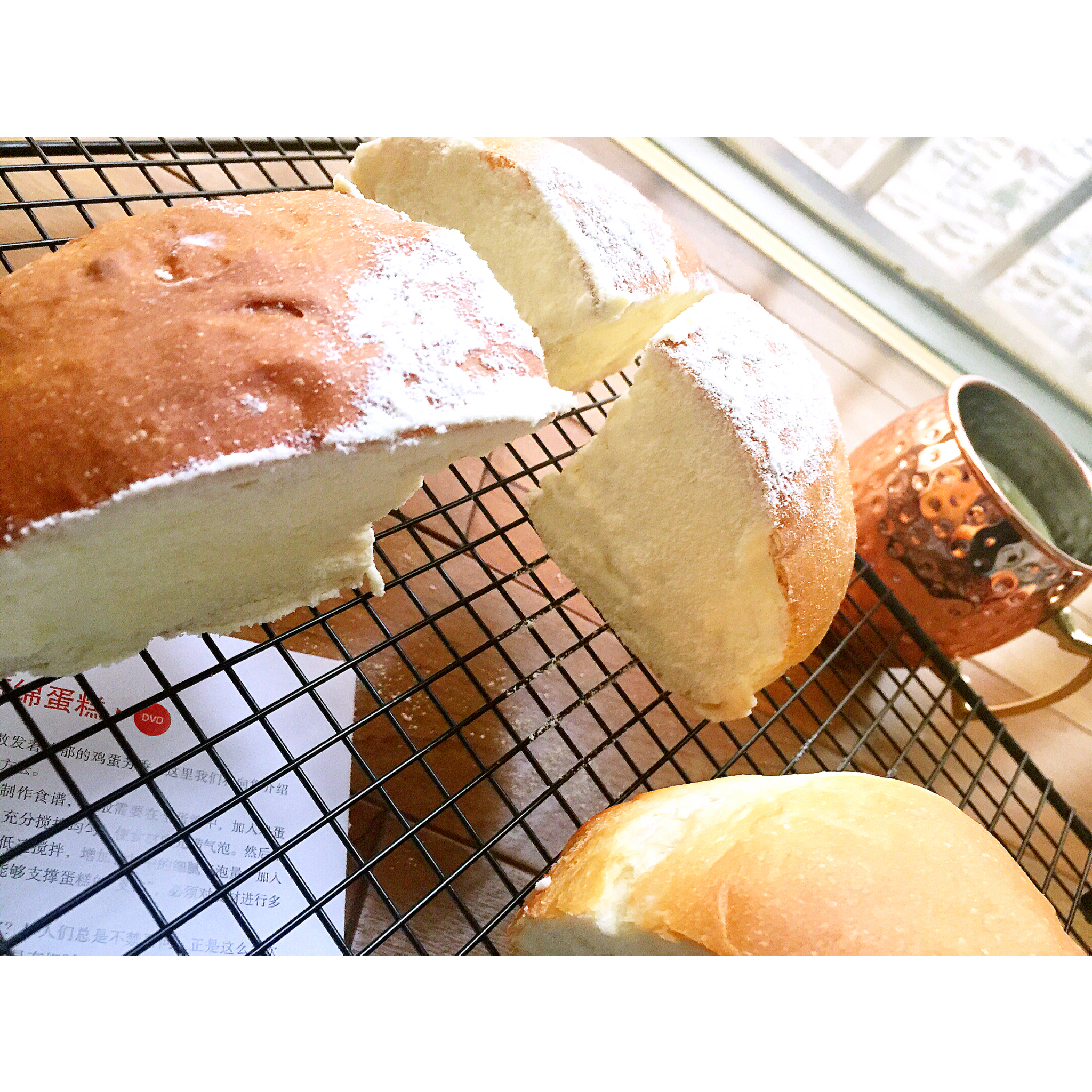 网络最火爆的——奶酪面包