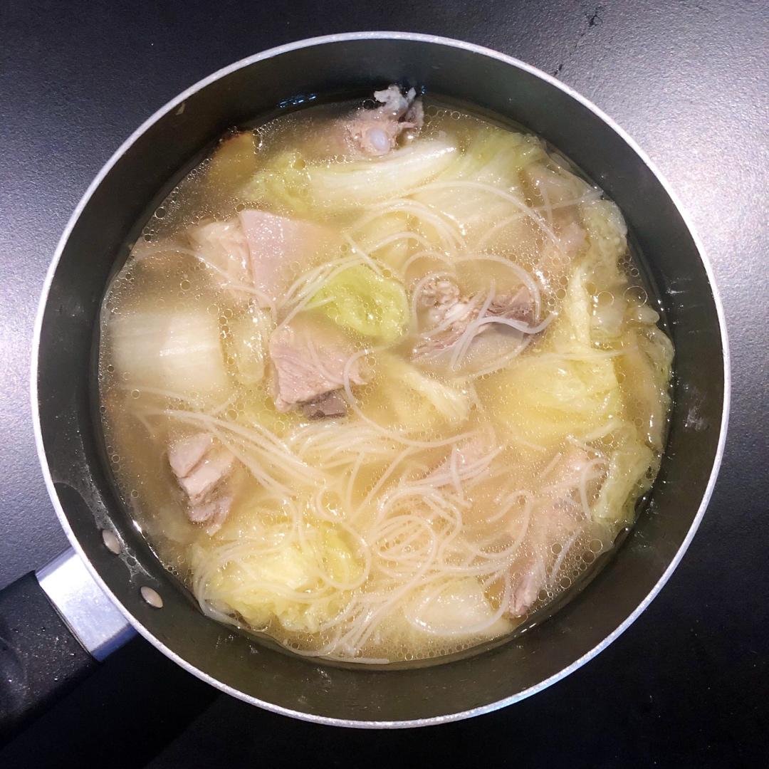 白菜粉丝汤