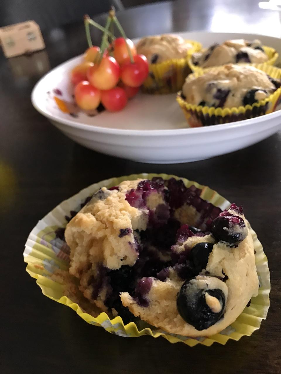 蓝莓玛芬蛋糕 Blueberry Muffin