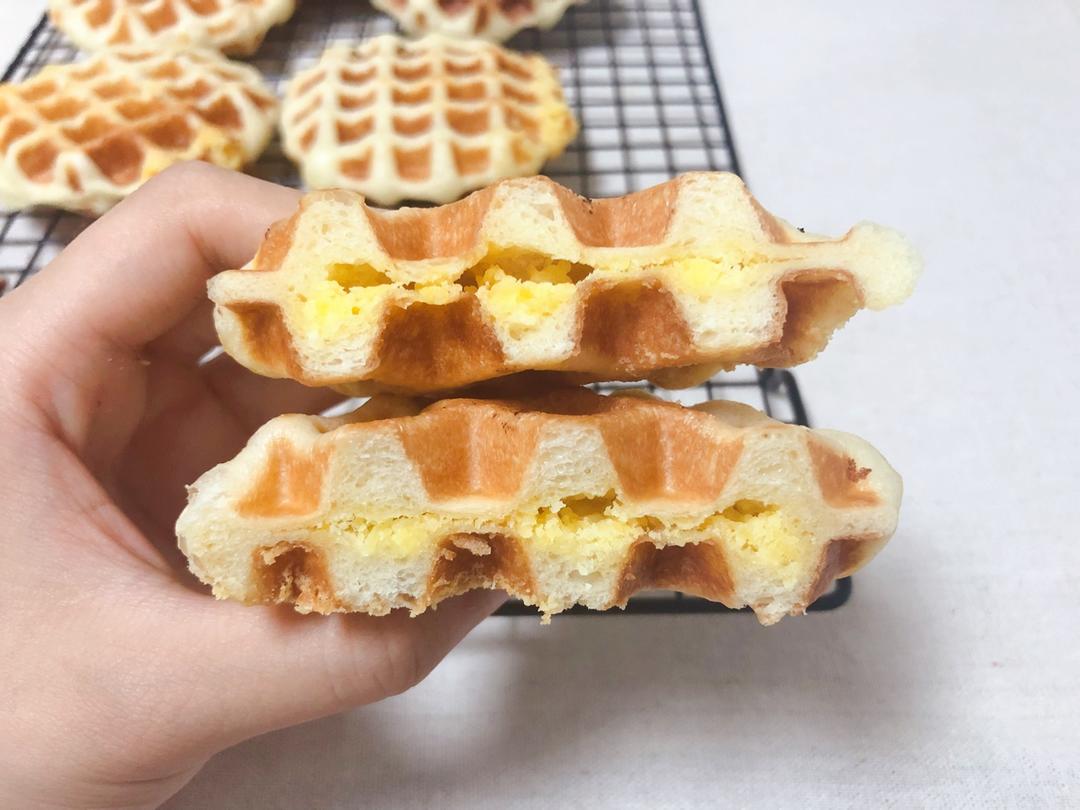 紫米华夫饼