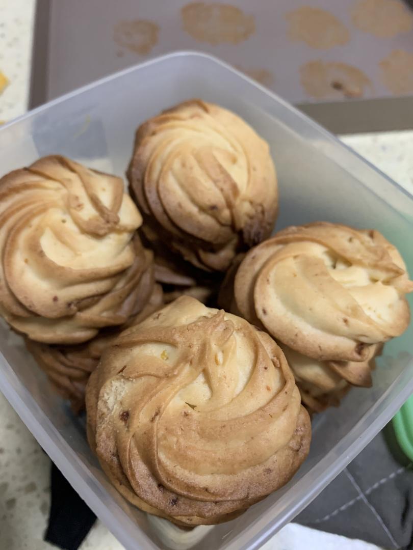 不用黄油的减脂曲奇！--柠檬奶香曲奇