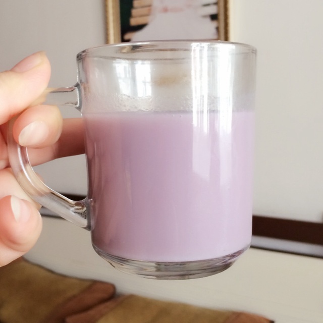 紫薯豆浆