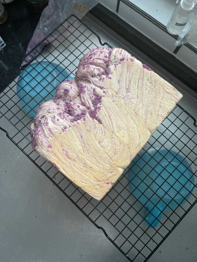 超级灭霸—紫薯大理石手撕吐司
