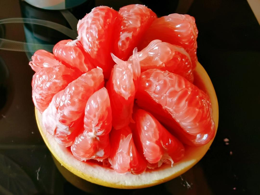 超详细最干净剥柚子法