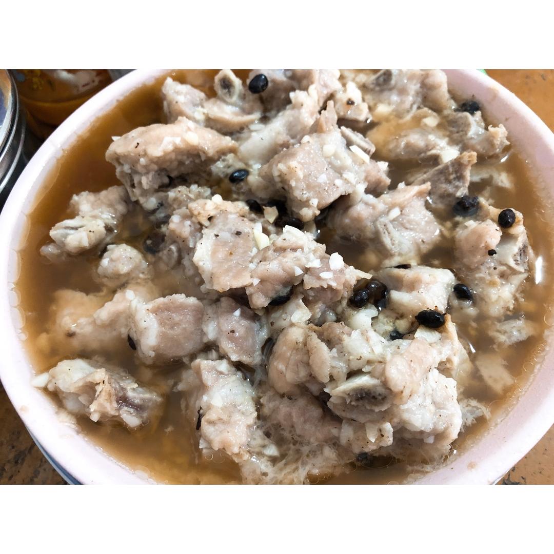 豆豉蒸排骨