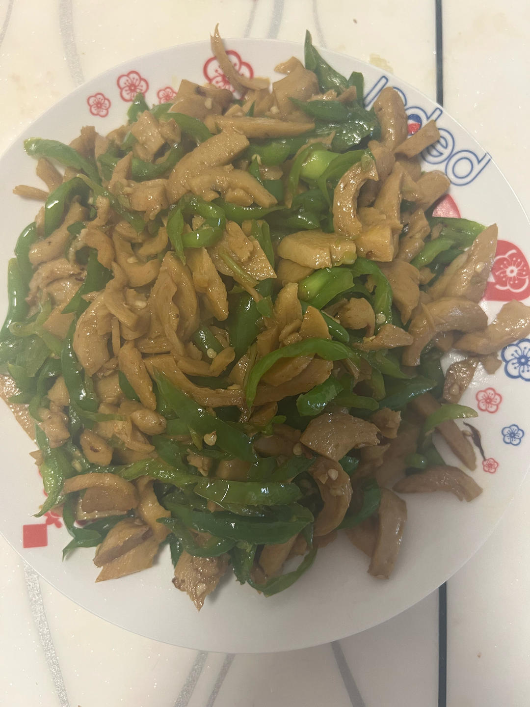 米饭杀手系列之青椒炒面筋