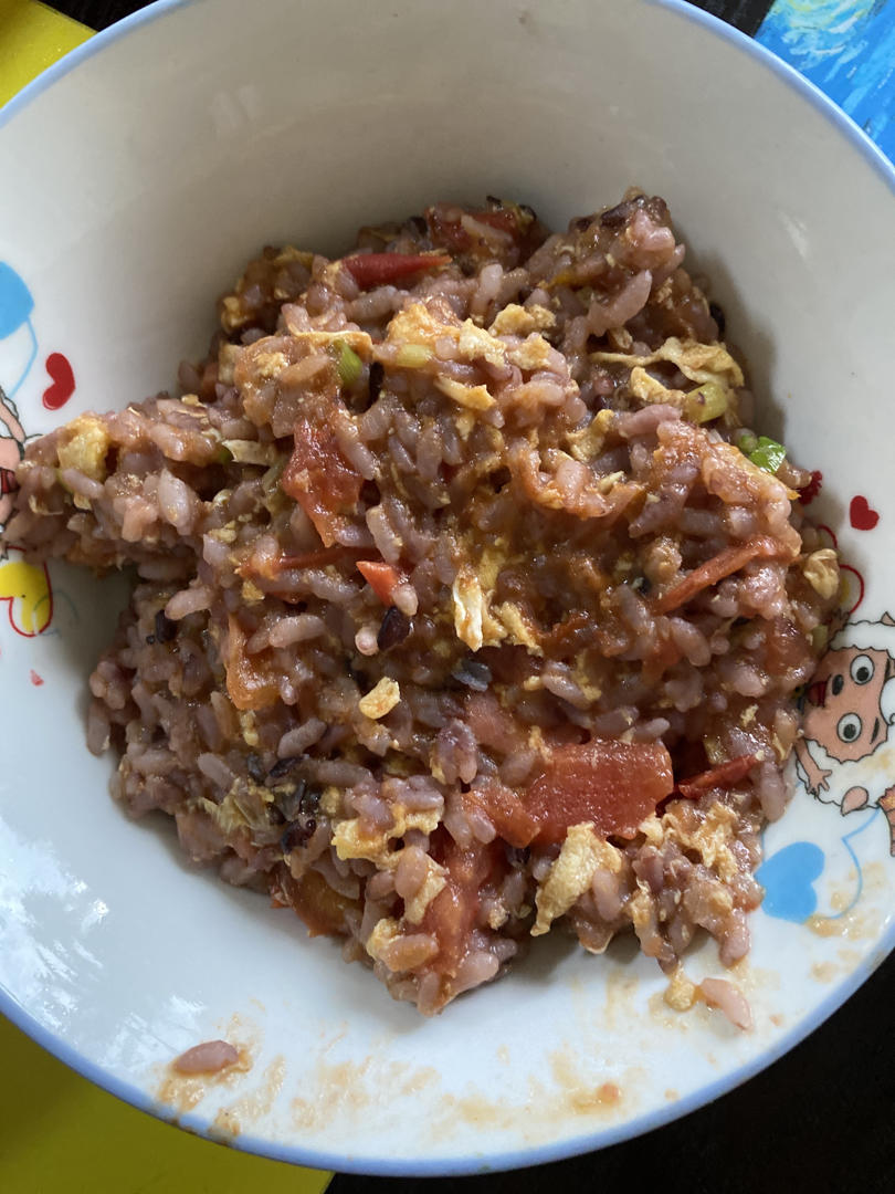 番茄火腿烩饭
