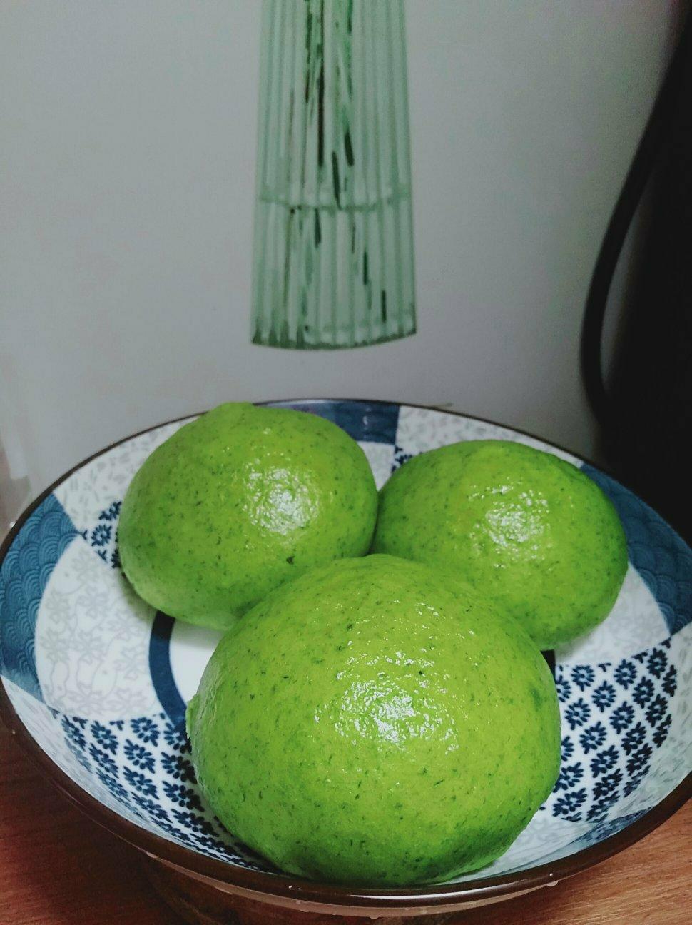 菠菜馒头