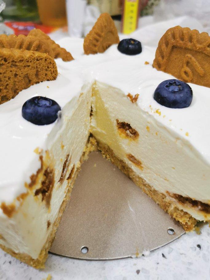 焦糖冻芝士蛋糕