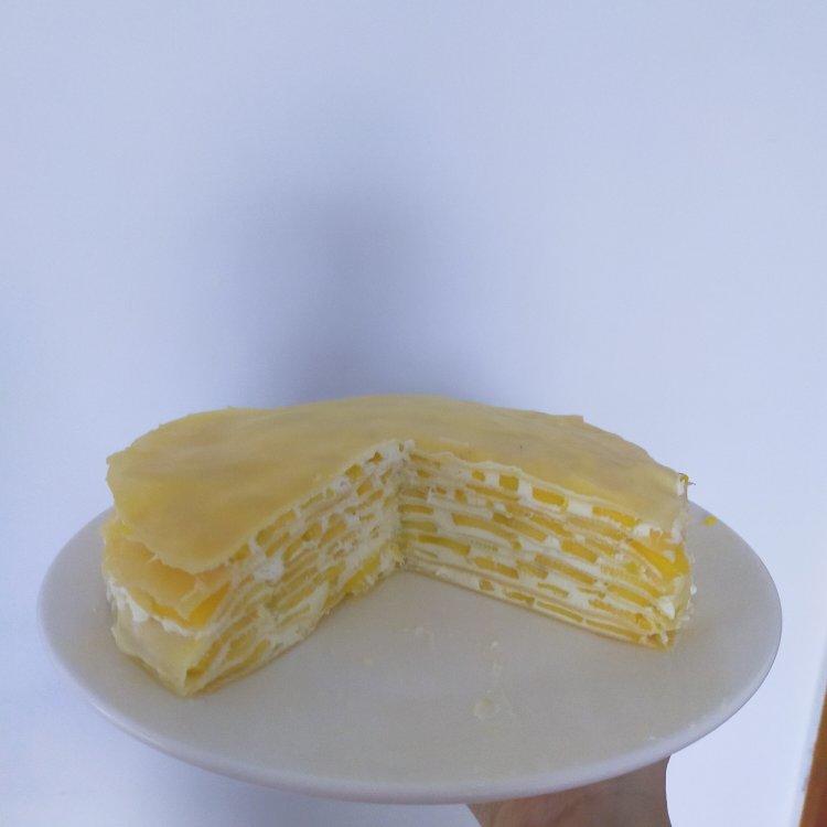 芒果千层蛋糕，100%成功告别煎皮无能