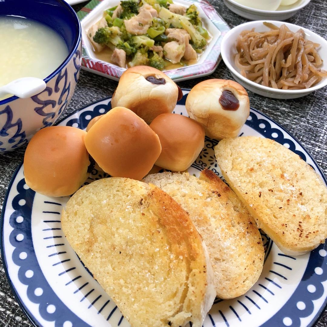 鸡蛋煎馒头片