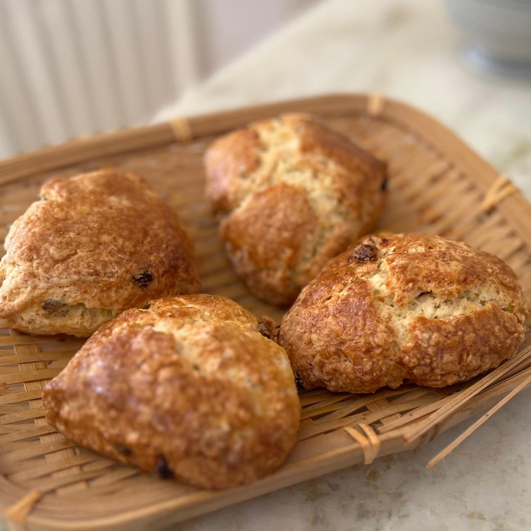 完胜星巴克的超美味酥脆司康 super easy crunched scone