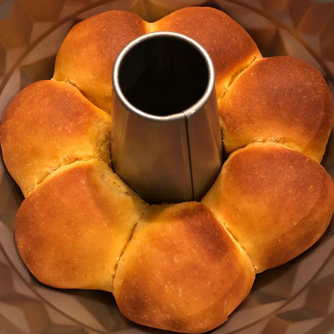 一款不需黄油的面包【红薯面包】