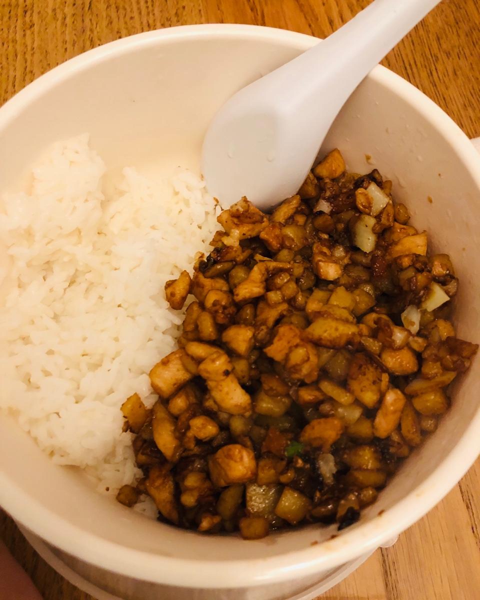 孜然鸡肉土豆丁