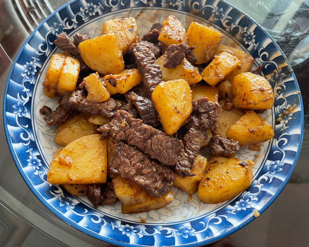 香辣孜然土豆牛肉粒，这么做巨巨巨好吃！！