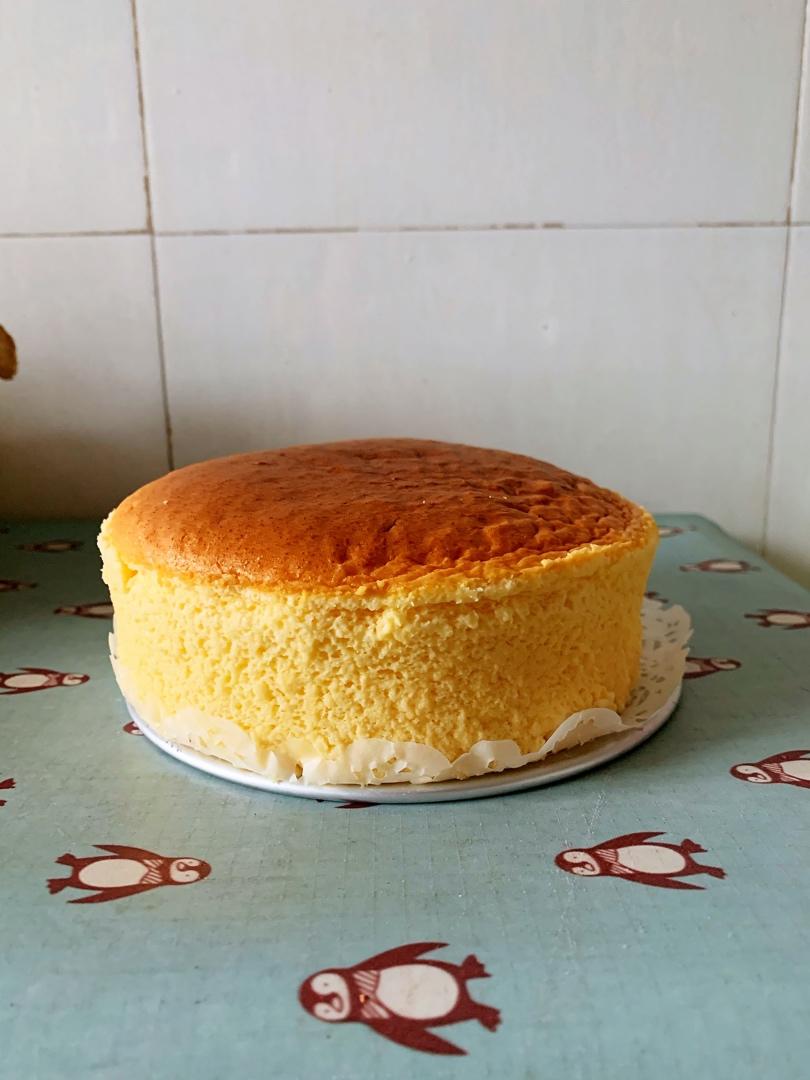 完美轻乳酪芝士蛋糕（不开裂、不回缩、不收腰、入口即融）