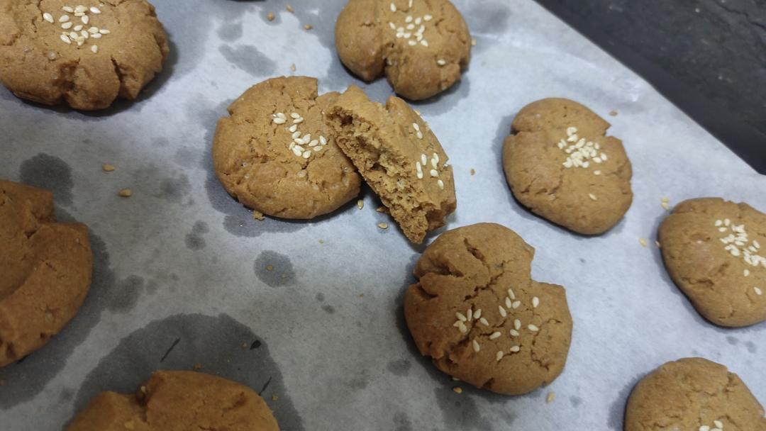 宫廷桃酥 入口即化 无泡打粉无猪油版本 附自然开裂整形视频