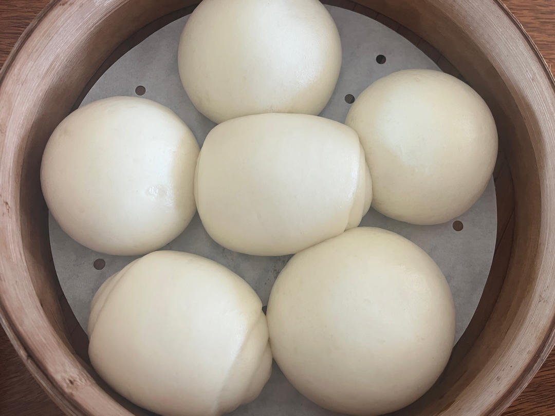 5分钟手揉水光肌馒头~水合法、后酵母，无视夏天高温环境~
