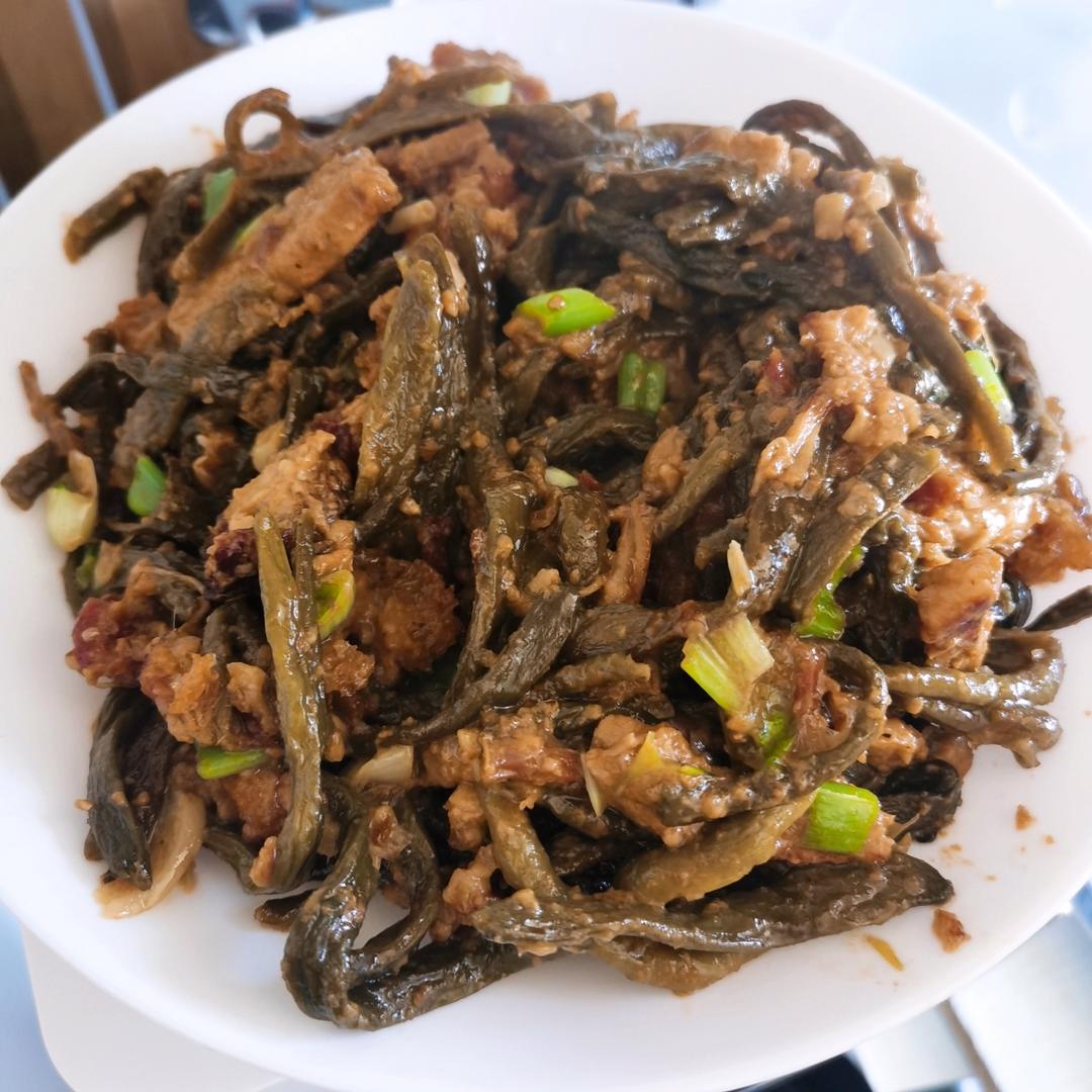 干豆角烧肉