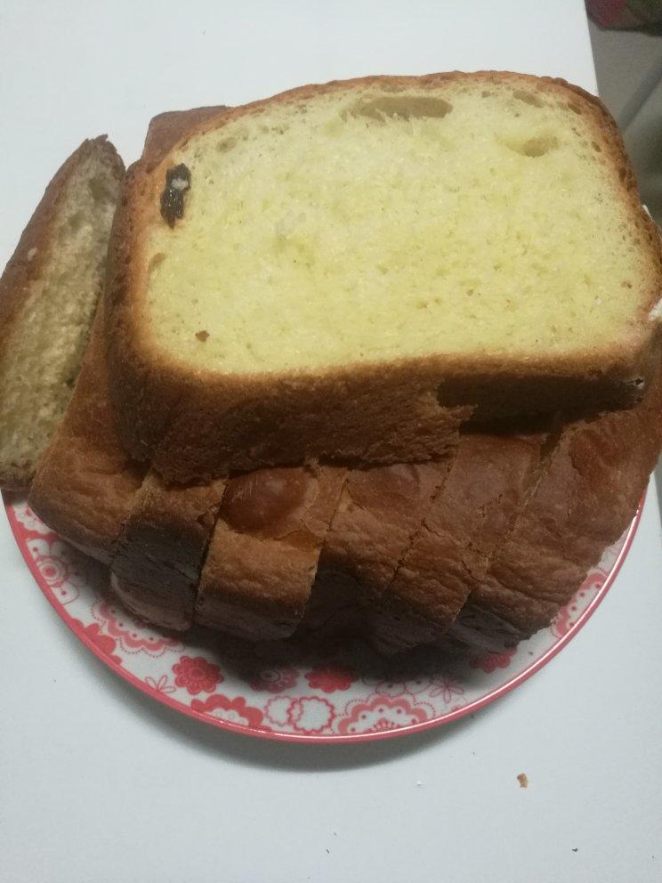 超级好吃的原味面包（面包机版）