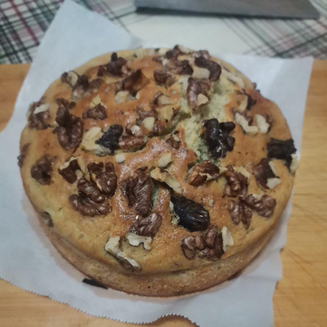 简简单单的香蕉核桃蛋糕（很香很香的咧）