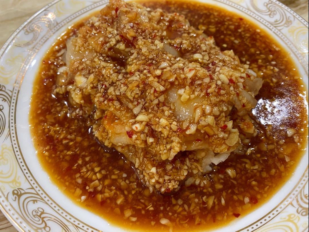 好吃到哭的蒜泥白肉