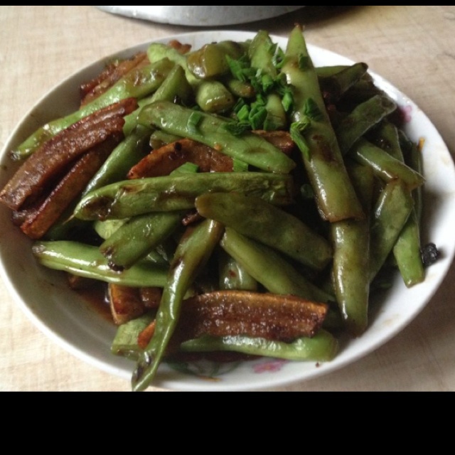 小炒四季豆