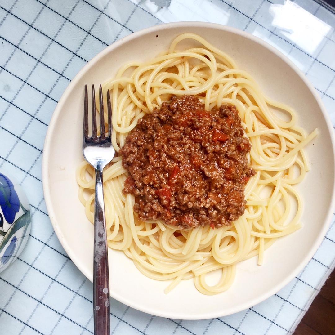 番茄肉酱意面