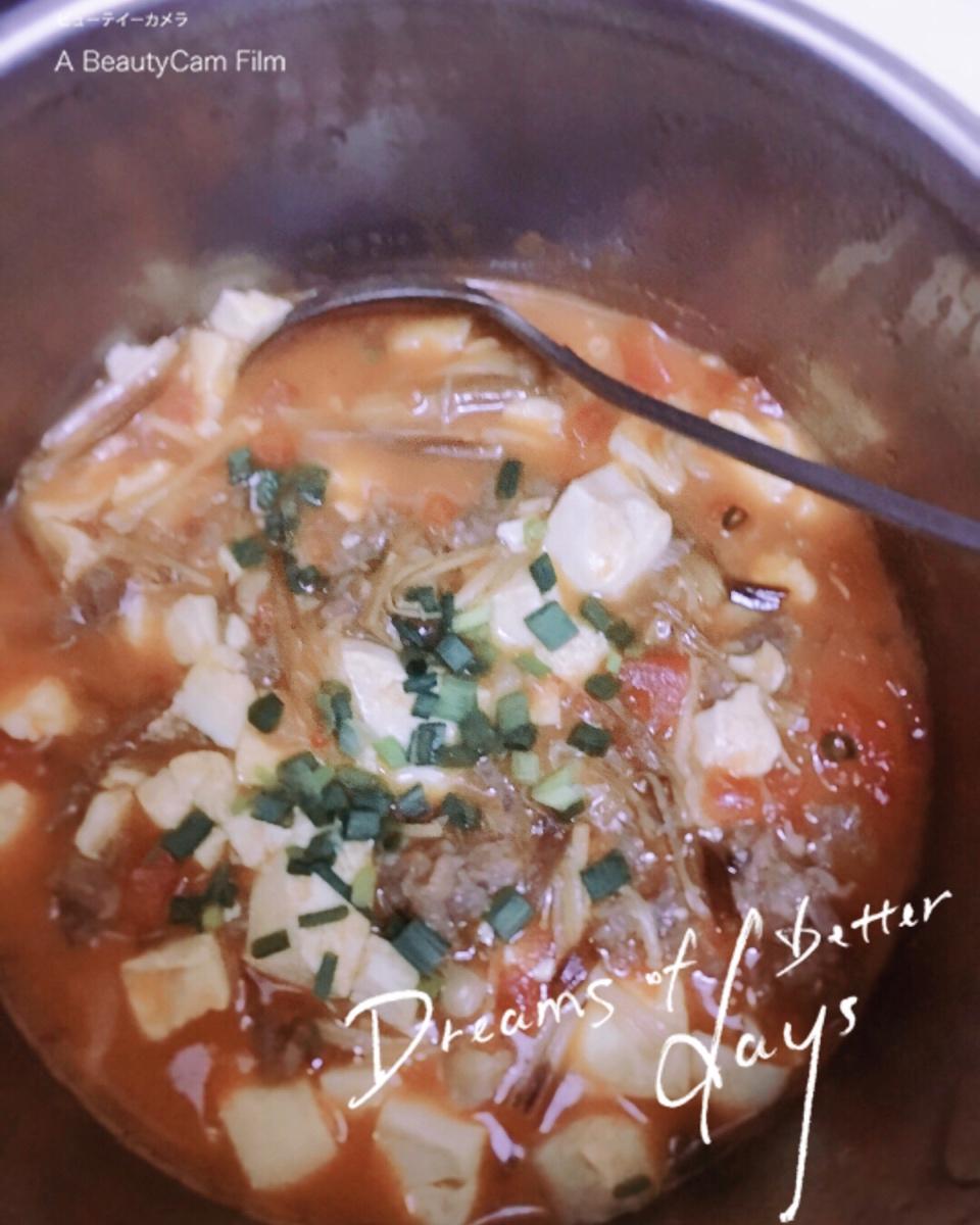 番茄金针菇日本豆腐