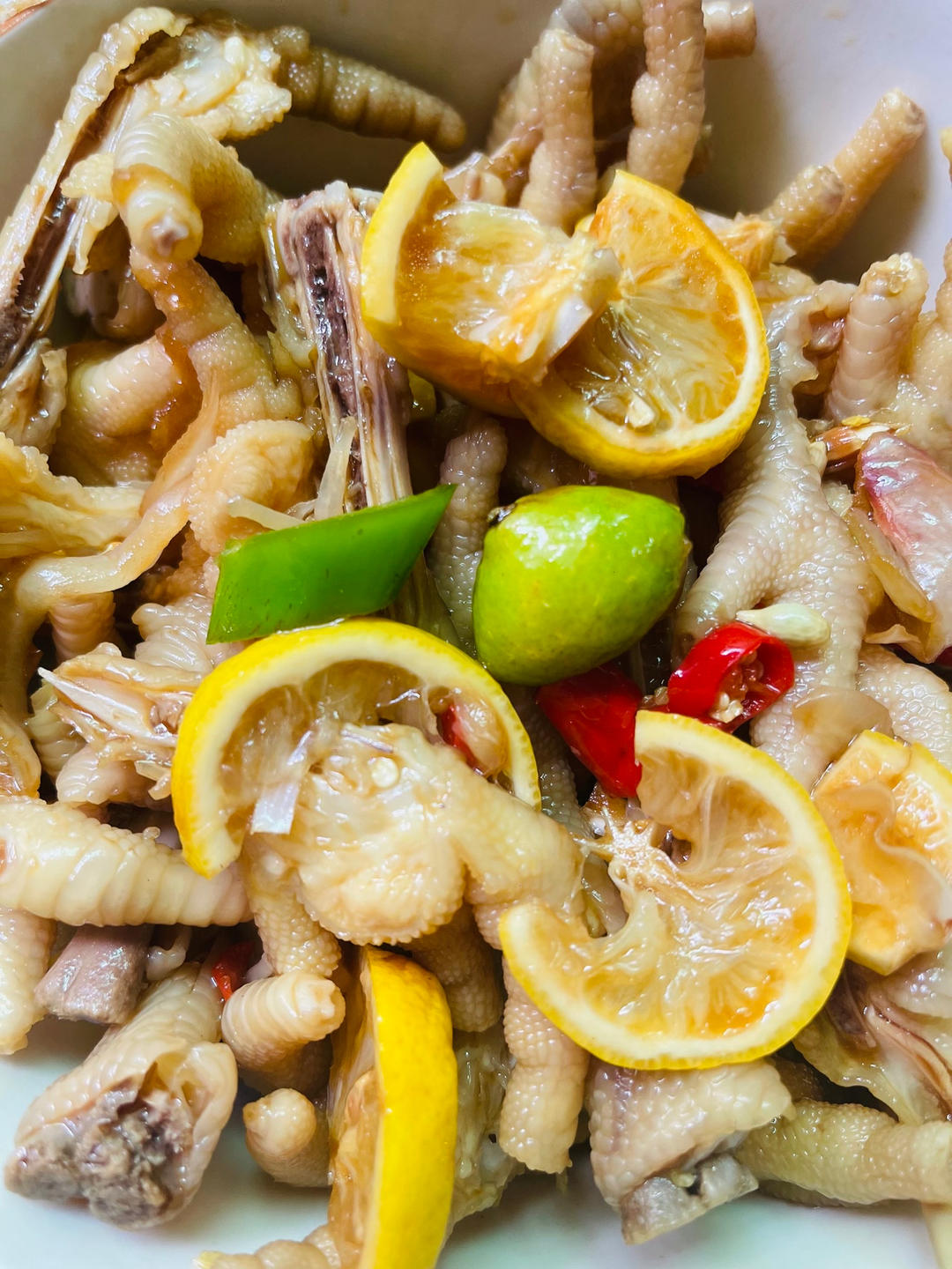 【柠檬酸辣鸡爪】自制超级无敌美味的网红鸡爪