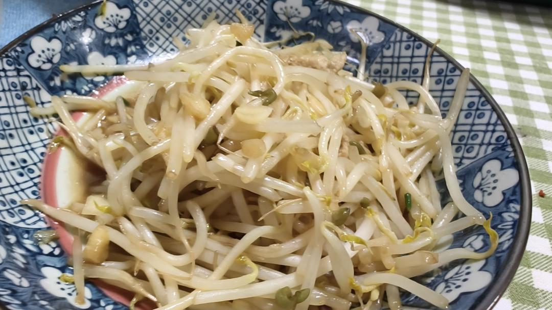 家常炒豆芽