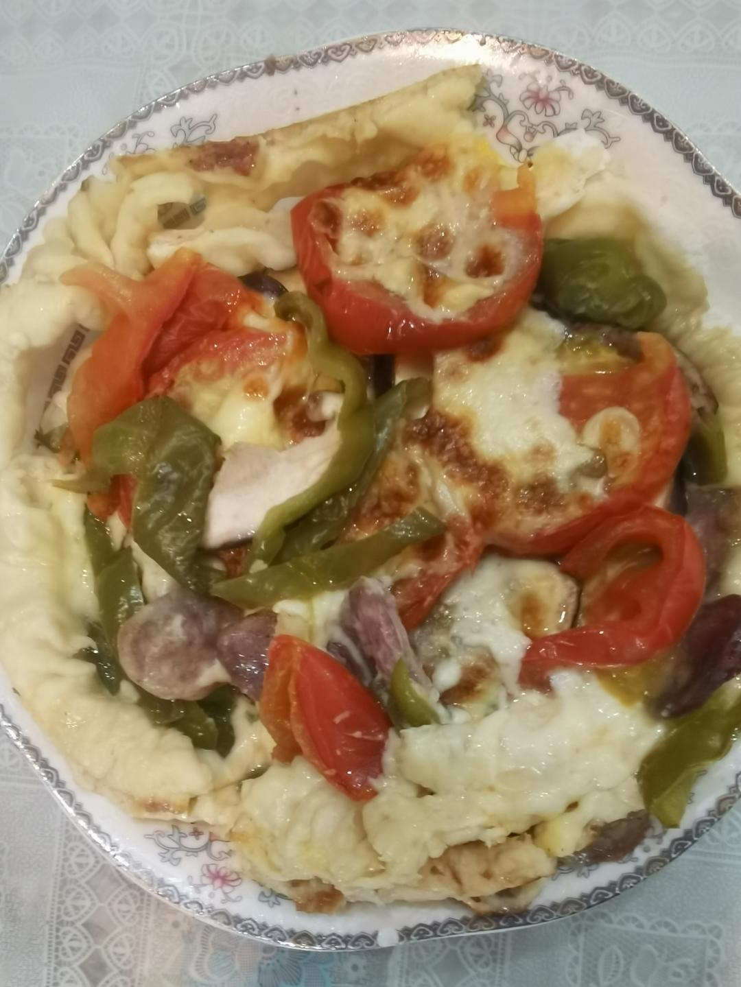 8寸纯手工什锦披萨