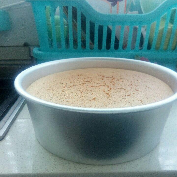 超详细8寸戚风蛋糕